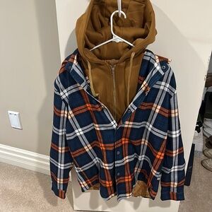 Flannel Jacket Size Large